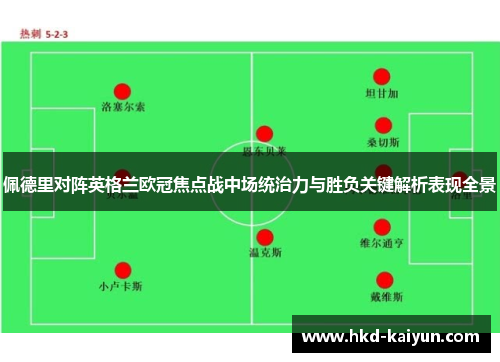 佩德里对阵英格兰欧冠焦点战中场统治力与胜负关键解析表现全景